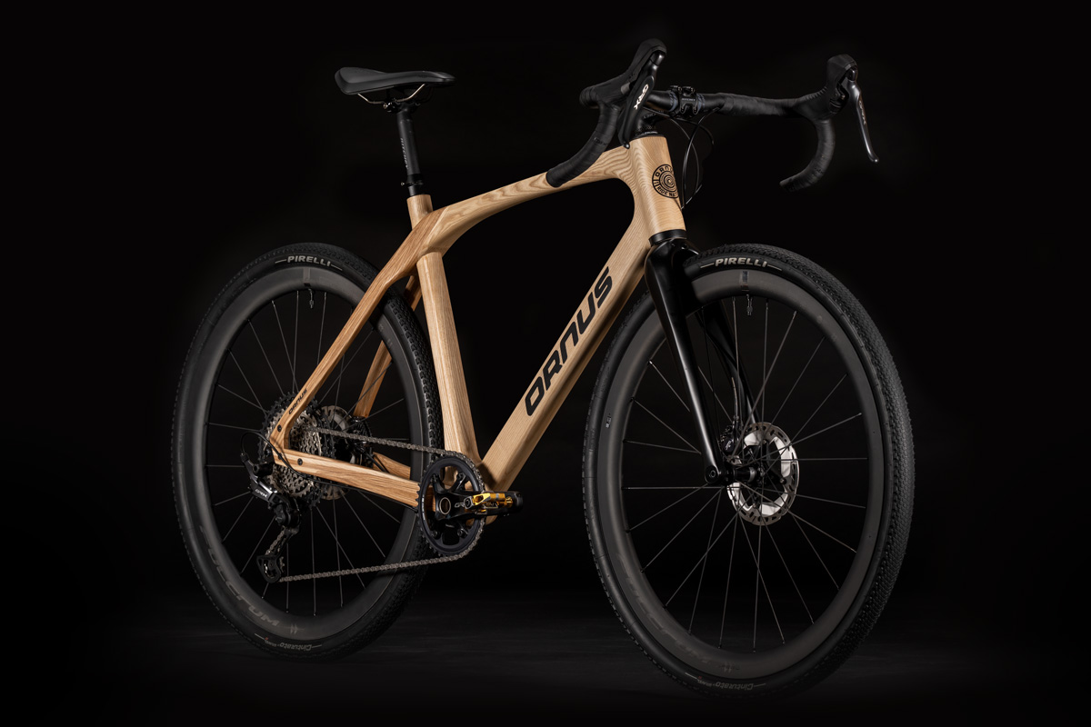 ornus gravel wood bike